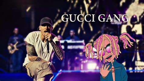 traduzione gucci gang eminem|Lil Pump .